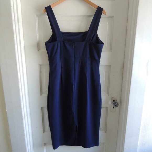 Soprano Navy Sleeveless Stretch Bodycon Dress XXL - Picture 4 of 7